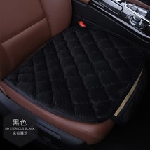L winter plush car seat cover without backrest non tied non slip auto warm seat cushion thumb200