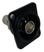 OEM Neutrik NBB75DFIB Panel D-Mount BNC - Black NOS - £10.89 GBP