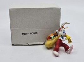 Vtg Grolier Disney Roger Rabbit Santa Who Framed Christmas Ornament Holiday - £18.35 GBP