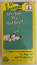 P.D. Eastman-Are You My Mother?,Go Dog Go,The Best Nest VHS 1991 Dr. Suess-RARE - £9.30 GBP