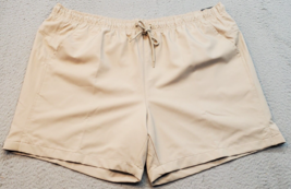 DSG Rec Training Shorts Men&#39;s 2XL Tan Polyester Pockets Mesh Lined Relax... - $20.32