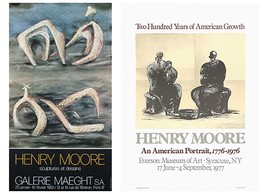 Bundle- 2 Assorted Moore Original Posters - $96.92