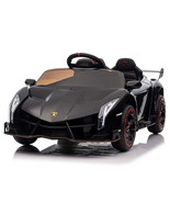 12V Powered Ride Ons for Kids Licensed Lamborghini Poison Small Dual Dri... - $361.63