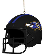 Baltimore Ravens NFL 771 Logo Football Helmet Ornament Resin Black - $18.81