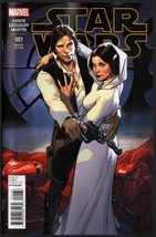 Marvel Comics Star Wars #1 Variant Art Cover 1:20 by Sara Pichelli Han &amp; Leia - £10.25 GBP
