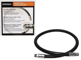 Apache 98399065 2-Wire Hydraulic Hose 0.3&quot; Interior-Dia. X 24&quot; L 5000-ps... - $19.80