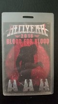 HELLYEAH - ORIGINAL BLOOD FOR BLOOD 2016 TOUR LAMINATE BACKSTAGE PASS - £98.32 GBP