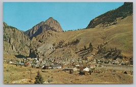 Creede Colorado Scenic View Active Mining Town Vintage Postcard - £11.42 GBP