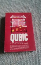 Vintage 1965 Parker Brothers Qubic 3D Tic Tac Toe Game - £17.51 GBP