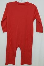 Blanks Boutique Boys Long Sleeved Romper Color Red Size 12 Months image 3