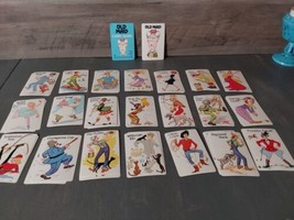 1975 Whitman Old Maid Card Game #4902 Complete w/ 45 Cards & Case Vintage - £44.69 GBP