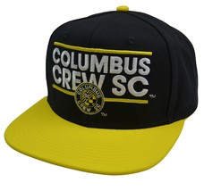 Columbus Crew SC adidas 148VZ Dassler MLS Soccer Team Flat Bill Snapback... - £17.59 GBP