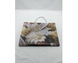 White Flowers 12&quot; Gift Bag - $24.74