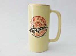 Collectible Pottery Cup w Handle - Acapulco 1984 Millionaire Club Excellent USA - £6.75 GBP