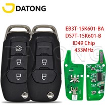 Datong World Car Remote Control Key Fit For  KA Mondeo Glaxy S-Max Ranger F150 E - $95.49