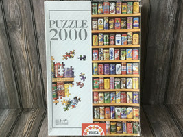 Educa 2000 Piece Soft Cans Jigsaw Puzzle Soft Drinks Soda Pop 2001 - $27.59