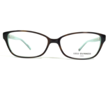 Lulu Guiness Eyeglasses Frames L204 TOR Black Blue Spotted Polka Dot 57-... - $55.88