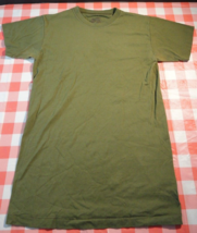 Military Issue Us Marine Cammy Uniform Green Undershirt Short Sleeve Small - £12.29 GBP