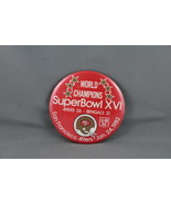 San Francisco 49ers Pin - Super Bowl 16 Champions - Celluloid Pin - $33.68 CAD