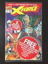 Marvel Comics X-Force # 1 Polybag Comic With Shatterstar Trading Card Nm 9.2! - £8.57 GBP