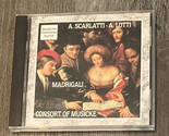 Anthony Rooley Consort of Musike - Madrigali, Scarlatti &amp; Lotti 1991 -Di... - $7.20