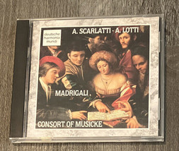 Anthony Rooley Consort of Musike - Madrigali, Scarlatti &amp; Lotti 1991 -Disc is VG - £5.64 GBP