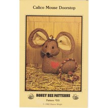 UNCUT Craft Sewing Patterns Kit, Vintage Calico Mouse Doorstop D3 by Sha... - £9.15 GBP