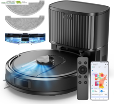 Lidar Navigation, Home Mapping, 3000Pa Suction，No-Go Zones, Robotic Vacu... - $331.69