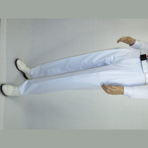 Men Apollo King Double Breasted Suit Classic Peak Lapel Pleated DM26 White image 5