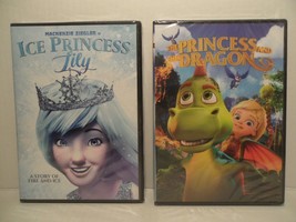 Ice Princess Lily + The Princess And The Dragon Dvd Lot, New - £8.61 GBP