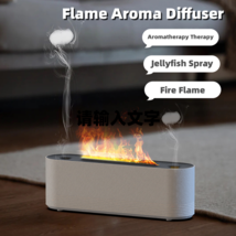 2023 Flame Air Humidifier Ultrasonic 7 Colors Aroma Diffuser LED Cool Mist Maker - £42.37 GBP+