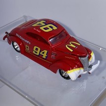 Nascar #94 Bill Elliott 1/64 Diecast Street Rod Mc Donalds 1937 Custom Ford Coupe - £6.29 GBP