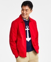 MSRP $85 Club Room Men&#39;s Nautical-Style Lightweight Chino Jacket Red Siz... - €47,29 EUR