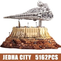 Imperial Star Cruiser Empire Over Jedha City 20&quot; Building Blocks Set - B... - £155.80 GBP