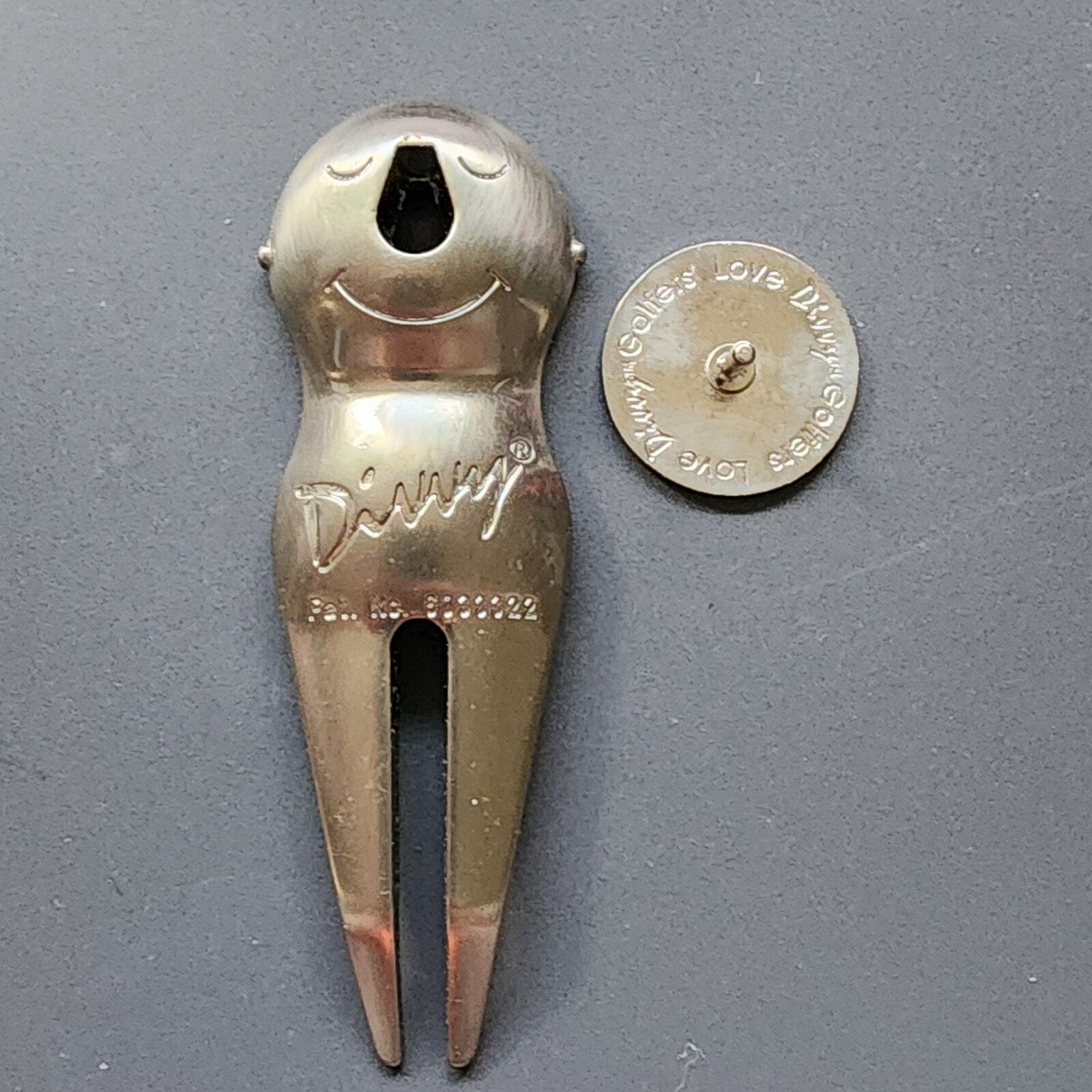 Boeing Divvy Pitchfork Golf Divot Repair Tool & Magnetic Ball Marker Vintage  Item image 14