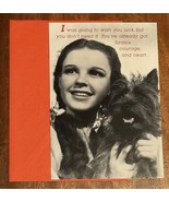 VTG 1987 Dorothy & Toto Good Luck Wizard of Oz Greeting Card Hallmark  Crown NEW - $11.88