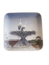 Vintage B & G 5" Porcelain Dish Bird Family Denmark Bing & Grondahl - $14.99