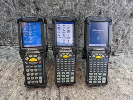  3 x Motorola/Symbol MC9090 Handheld Scanner w/ Battery 3rd Party Software - $79.99