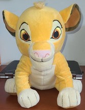 Disney Simba Lion King Plush Sitting Cub Khol&#39;s Cares Stuffed Animal 12&quot; Toy - £9.37 GBP