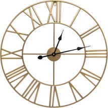 Sorbus Analog Wall Clock -Large 24&quot; Roman Numeral Style Living Room Dcor... - £54.18 GBP