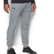 Mens Joggers Pants Under Armour Light Gray Performance Storm Fleece Line... - £34.27 GBP