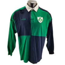 Traditional Craft Lansdowne Shamrock Ireland Color BLock Mens Rugby Sz XXL - $52.53