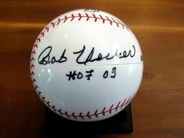 Bob Uecker Hof 03 Mr Baseball Brewers Signed Auto Official 8 Ball Sga Ball Jsa - £272.46 GBP