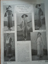 Vintage Harry Collins Midsummer Fashions Print Magazine Advertisement 1923 - $10.99