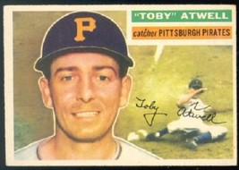 Pittsburgh Pirates Toby Atwell 1956 Topps # 232 Ex Mt ! - £9.47 GBP