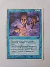 MTG Magic The Gathering Card Puppet Master Enchant Creature Blue Chronicles - $7.67