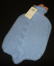 CHARMING LIZ CLAIBORNE WARMTH HOT COLD WATER BOTTLE WITH BLUE BRAIDED CO... - $24.00