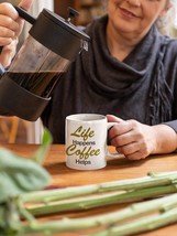 Life Happens Coffee Helps - Coffee Mug - £15.17 GBP