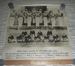 West Point Football Team 17x17 Poster, ca. 1930s (Elliott Service, New York) - $34.75