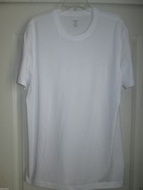 2 (X)ist Crewneck Short Sleeve Solid Cotton Men T-Shirt White L MSRP $16 UPC50 - £5.33 GBP